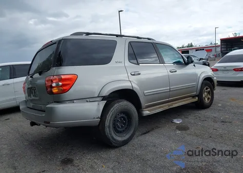 2002 Toyota Sequoia Sr5 V8 из США, поврежденный, VIN 5TDZT34A52S114403